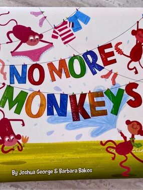 $5 💥NEW No More Monkeys Board Book, Toddler Book